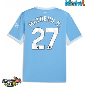 Manchester City Matheus Nunes #27 Kotipaita 2026-27 Lyhythihainen